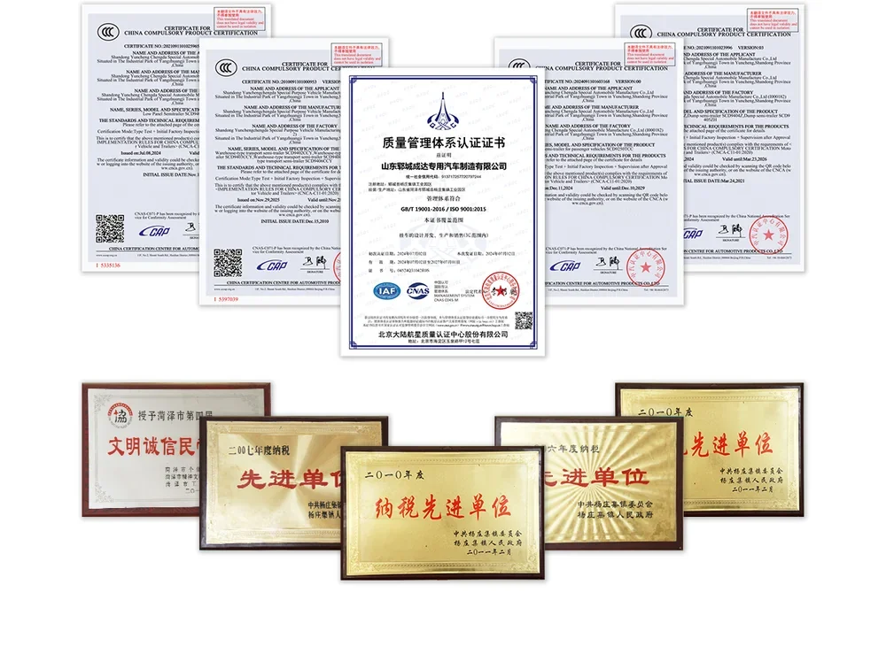 Chengda certaficates