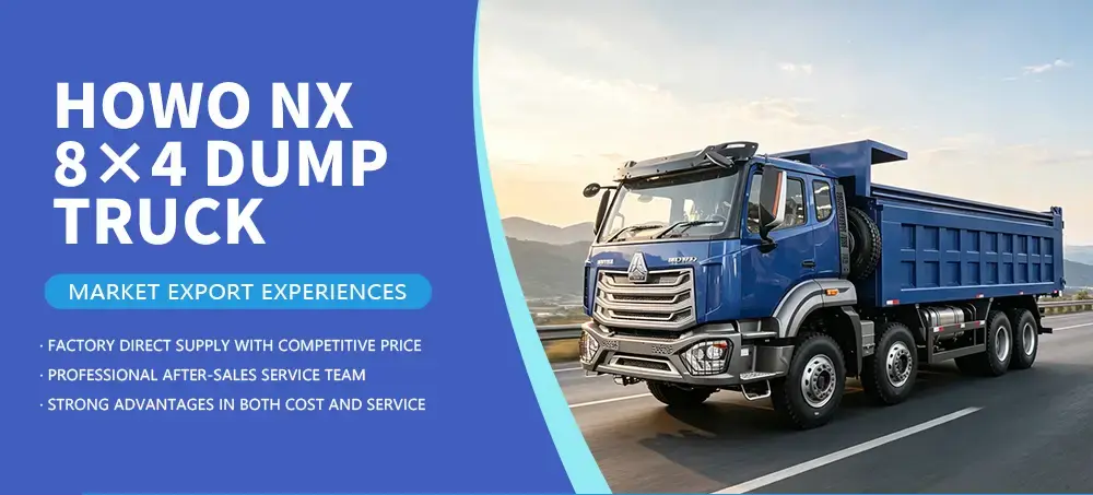 Howo NX 8x4 dump truck
