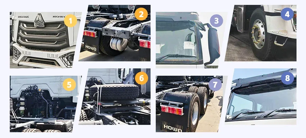 Sinotruk Howo NX 6x4 tractor truck details