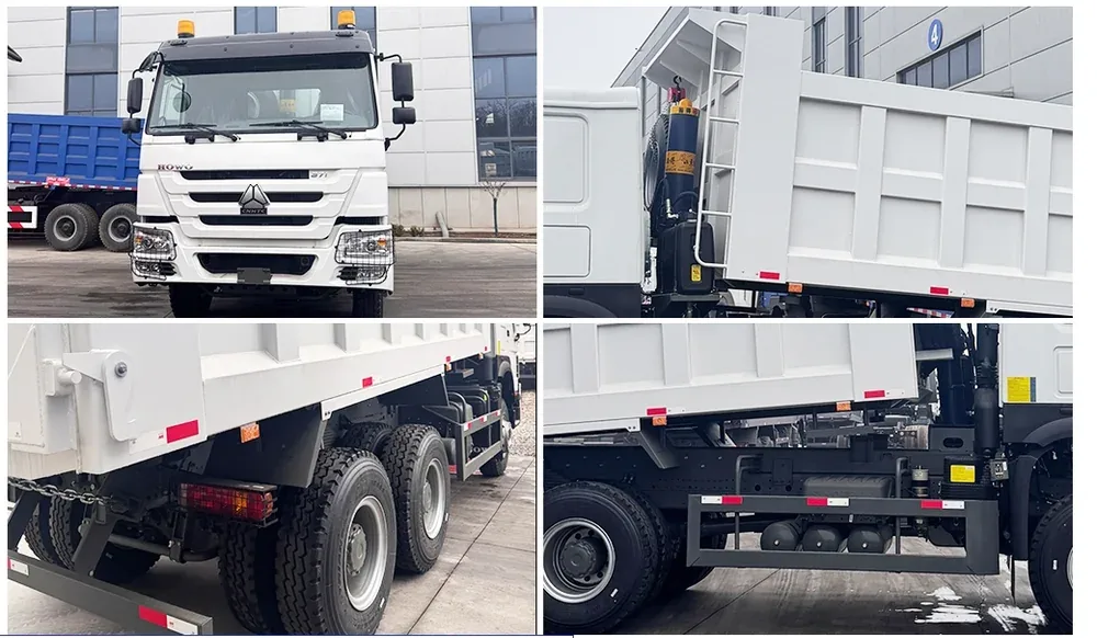 Howo 371hp dump truck details