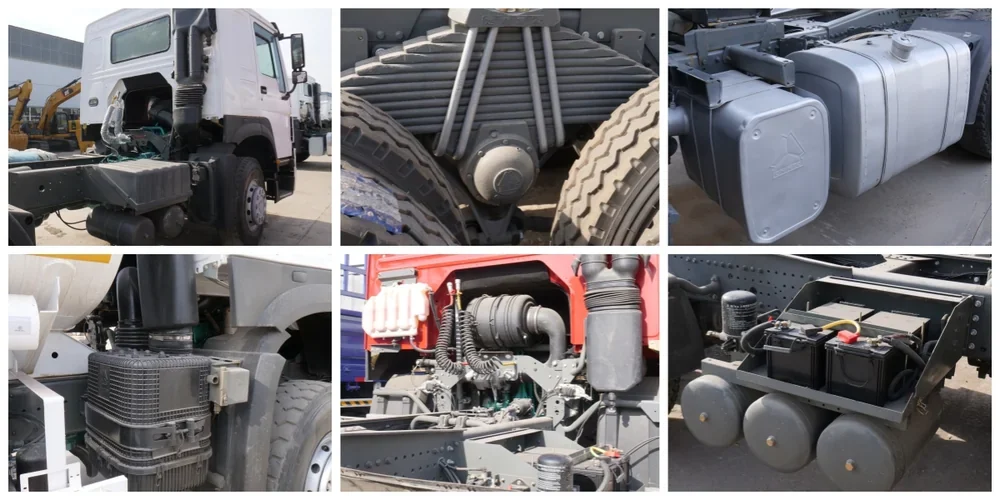 Howo 371hp tractor truck details