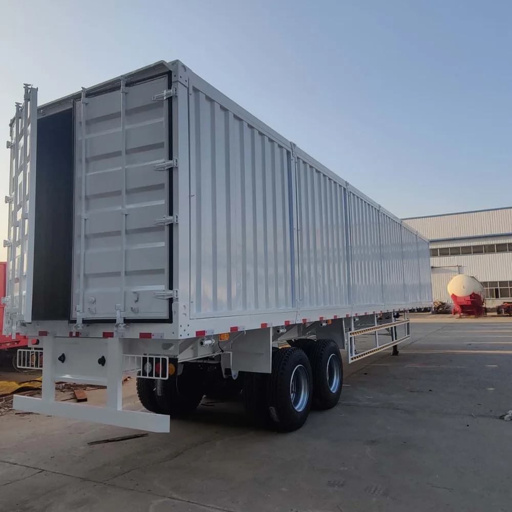 2-axle box trailer