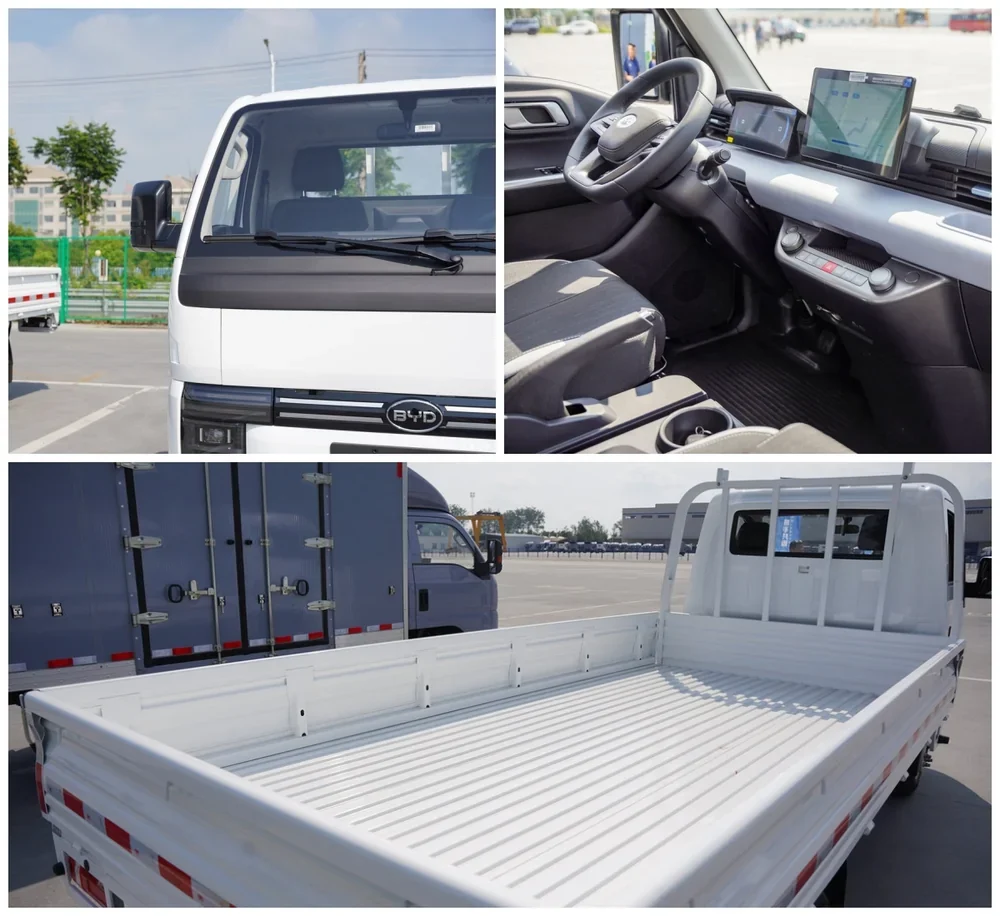 BYD T4 pure electric dropside flatbed light truck details