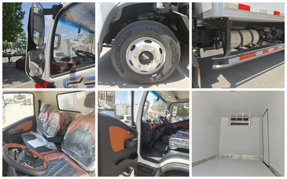 Shacman Zhiyun S300 pure electric refrigerated reefer box truck details