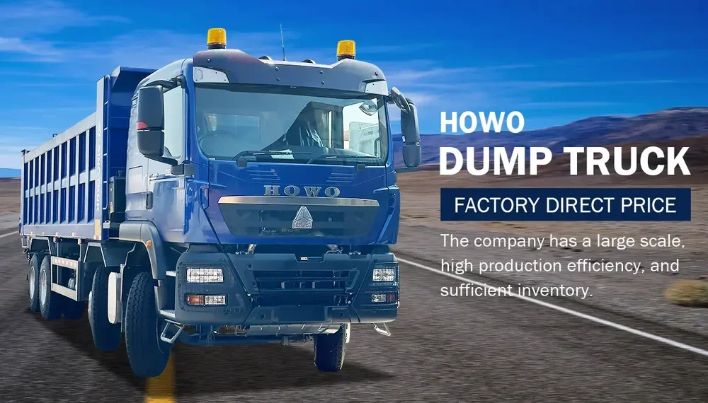Howo 8x4 dump truck