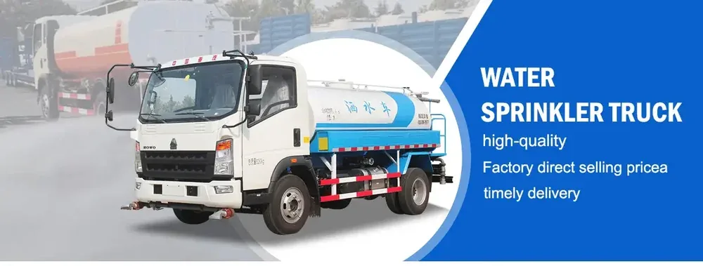 water sprinkler truck