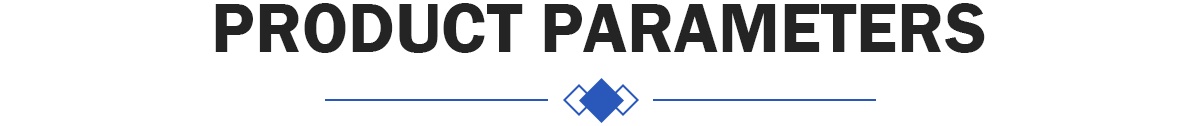 Product parameters