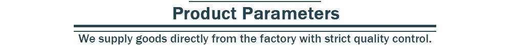 Product Parameters
