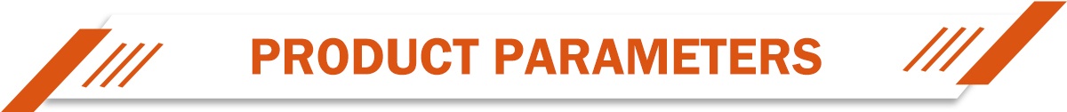 Product parameters