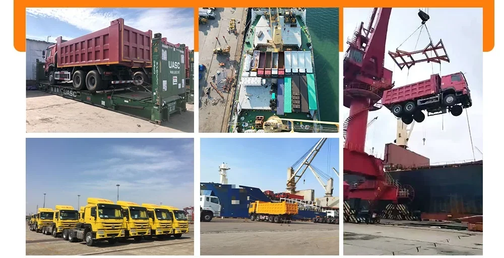 tipper truck shipping