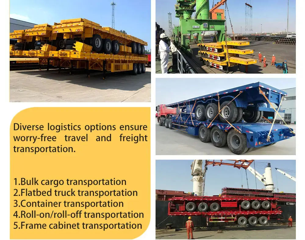 flatbed trailer shipping
