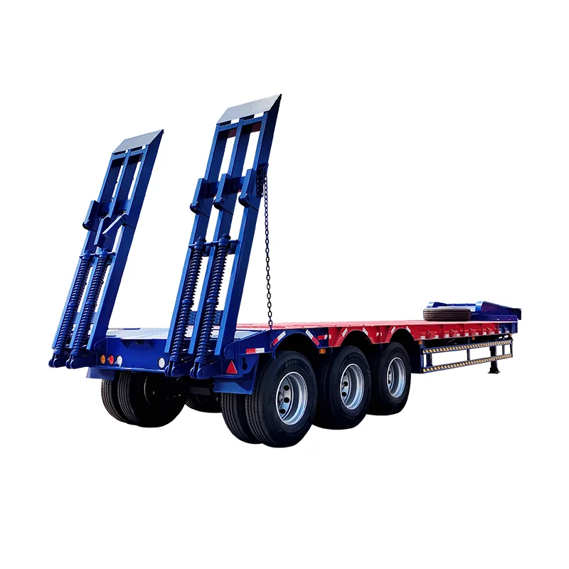 3 Axle 60 Ton Lowboy Trailer
