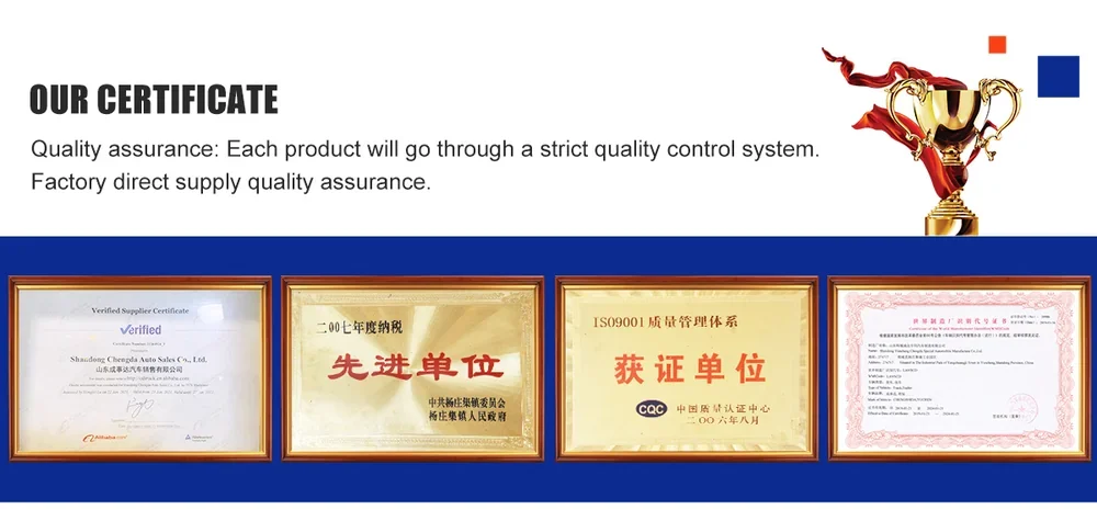 chengda certificates