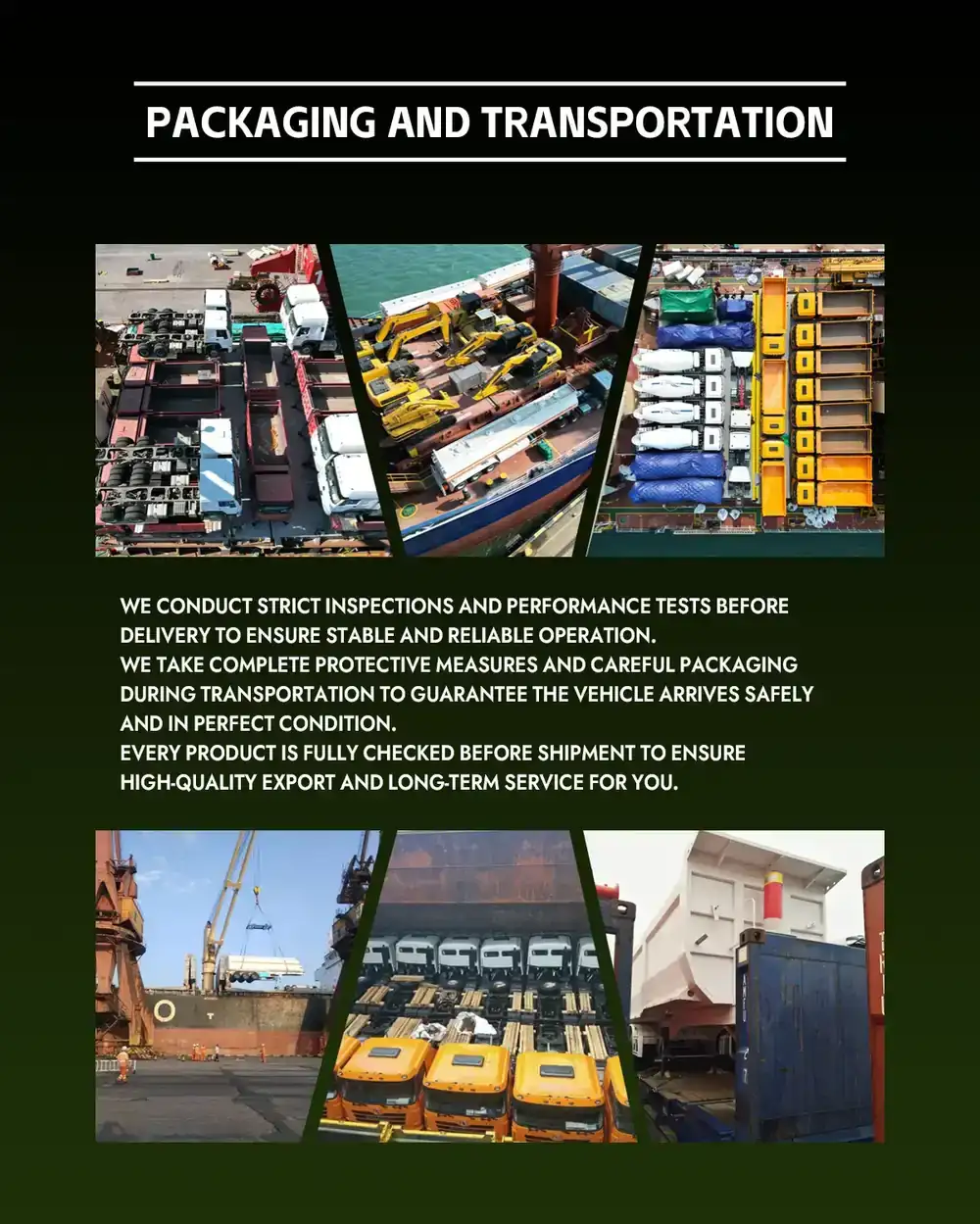 packaging and transportation