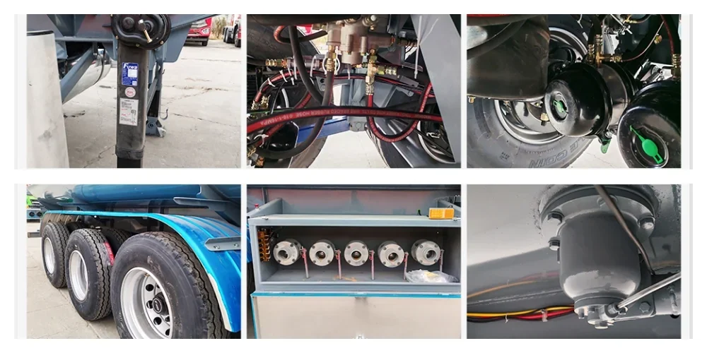 3 Axle 4-compartment 51,000-liter Oil Tanker Trailer details