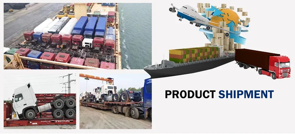 shacman x3000 6x4 tractor truck shipping