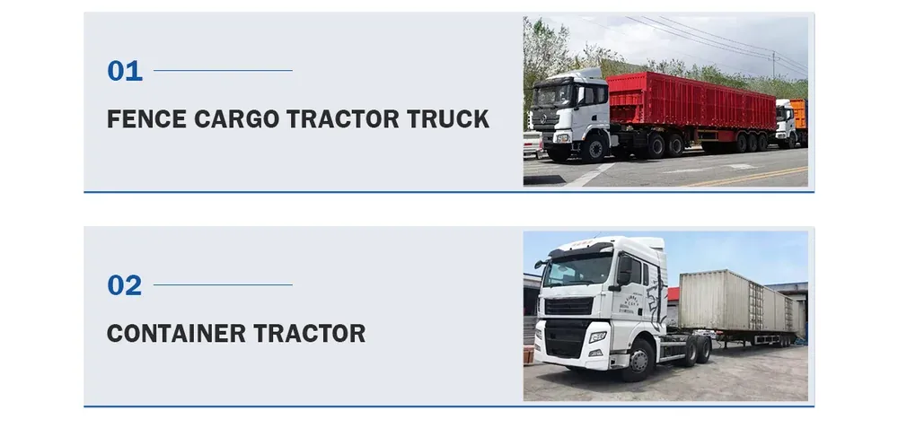 Shacman X3000 6x4 tractor head applications