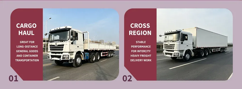 Shacman F3000 tractor truck application