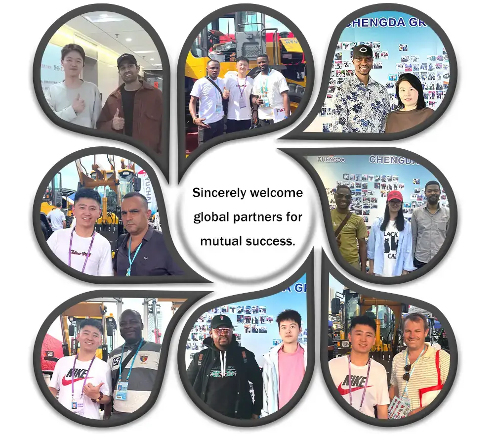 International customers visiting Chengda factory