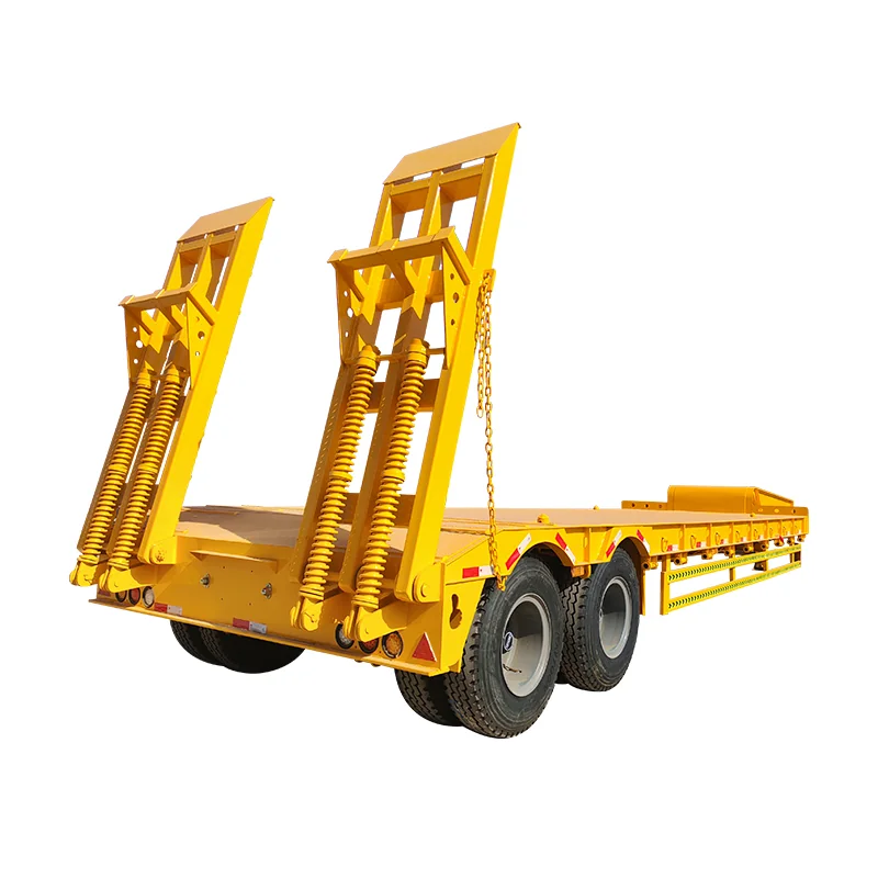 2 Axle Lowbed Semi Trailer