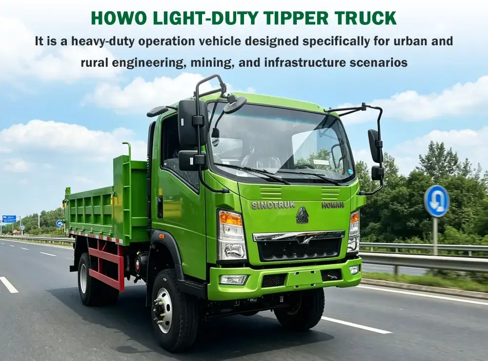 Sinotruk 4x2 Light-duty Dump Truck