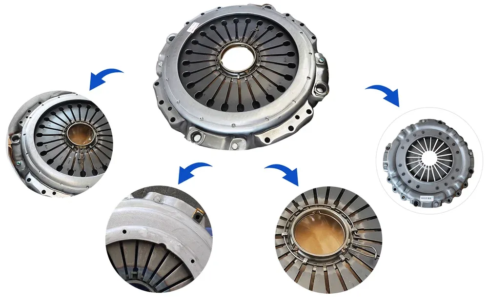 clutch pressure plate detail