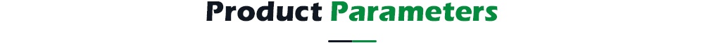 Product Parameters