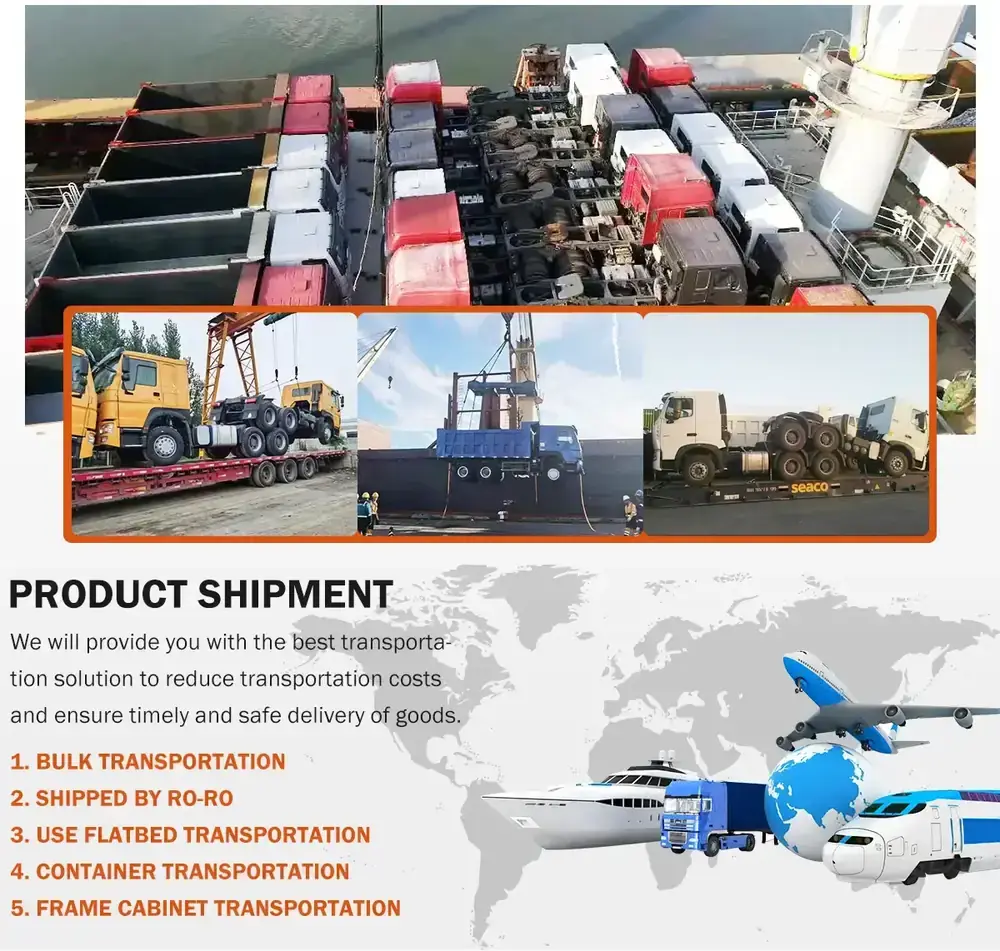 Sinotruk Howo 6x4 Tractor Truck Shipping and Transportation