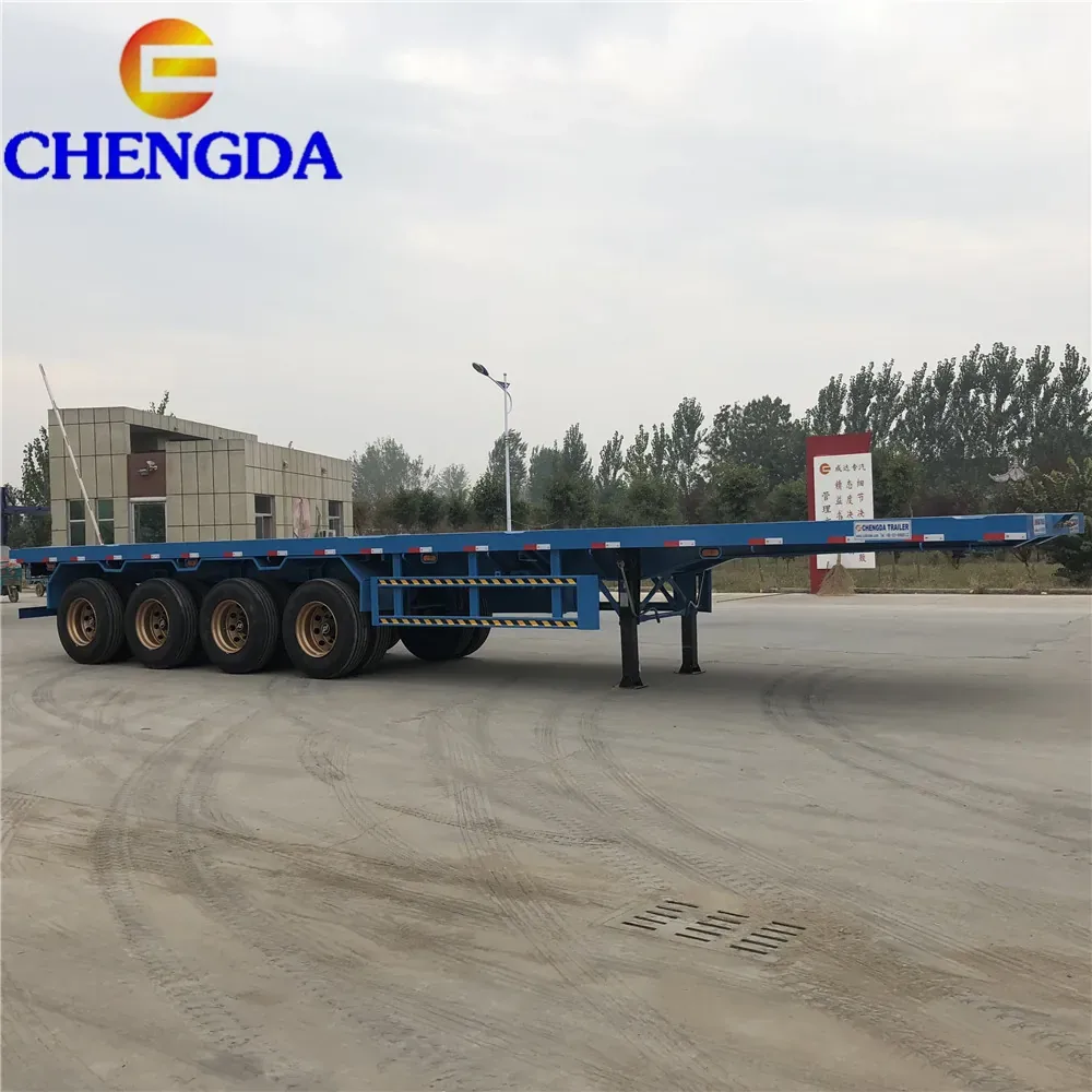 4 Axle Flatbed Trailer detail