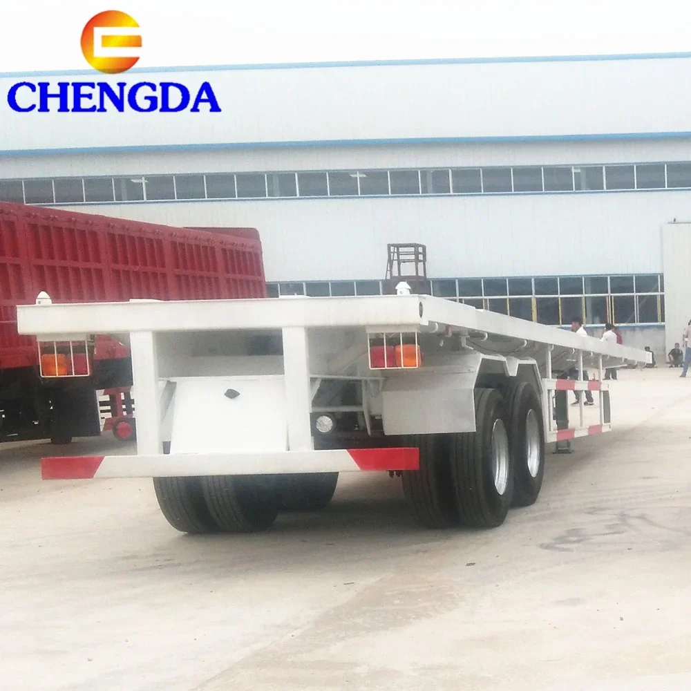 2 Axle Flatbed Trailer application