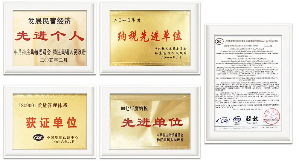 Certifications