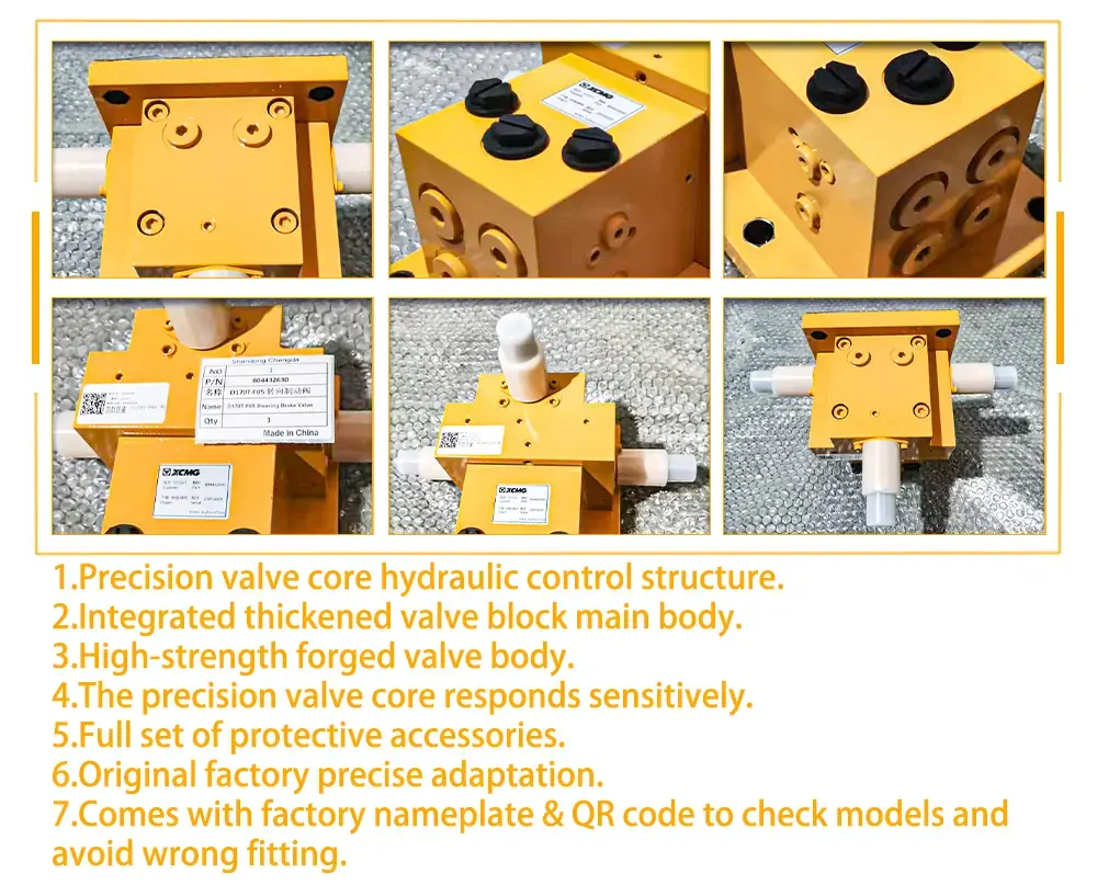 804432630 Steering Braking Valve detail