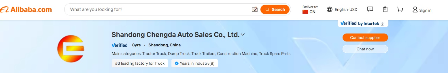 shandong chengda auto sales co.,ltd