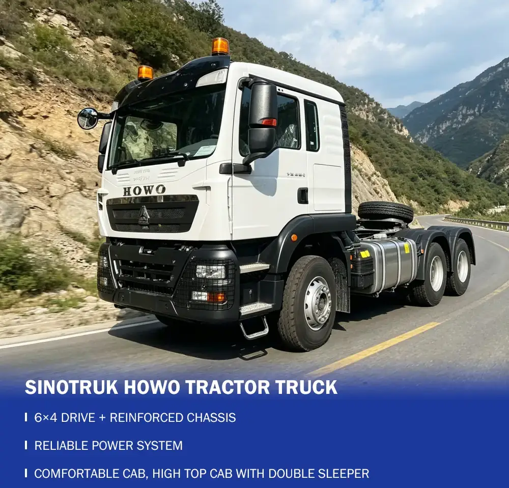 Sinotruk Howo TX 430HP 6x4 Tractor Truck