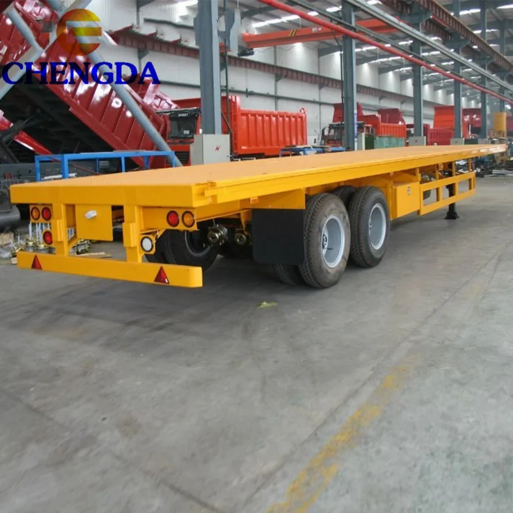 20ft flatbed semi trailer