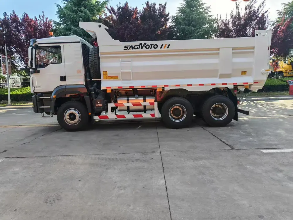SHACMAN 6x4 dump truck applications