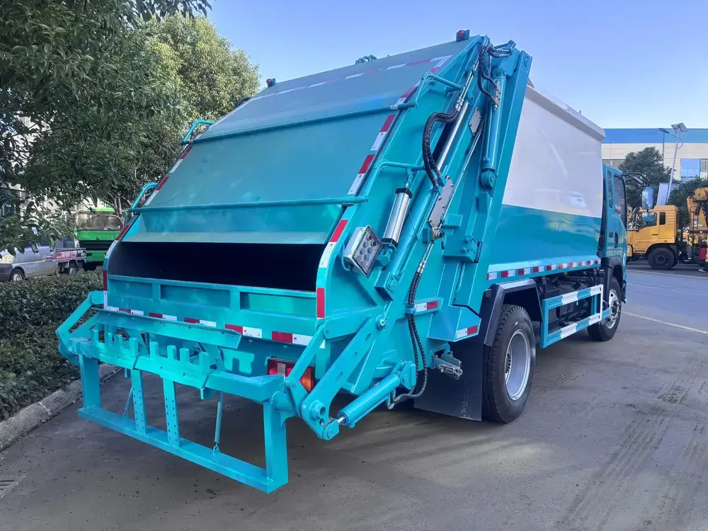 SINOTRUK 10CBM garbage truck applications