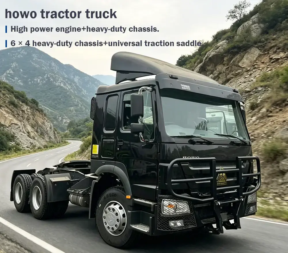 Sinotruk Howo 6×4 380HP Tractor Truck