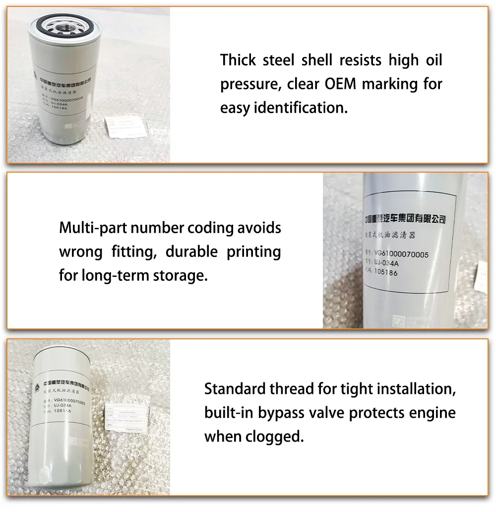 VG61000070005 Spin-On Oil Filter