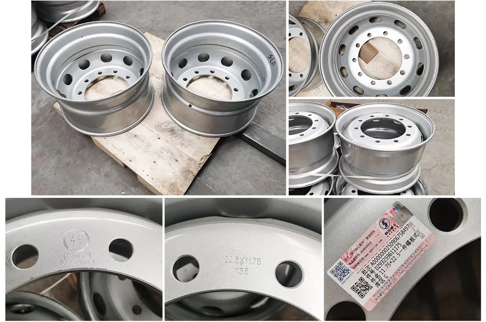 DZ9325961175 Steel Wheel Rim Detail