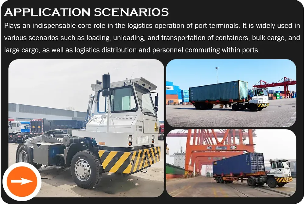 Sinotruk Howo Terminal Tractor Application