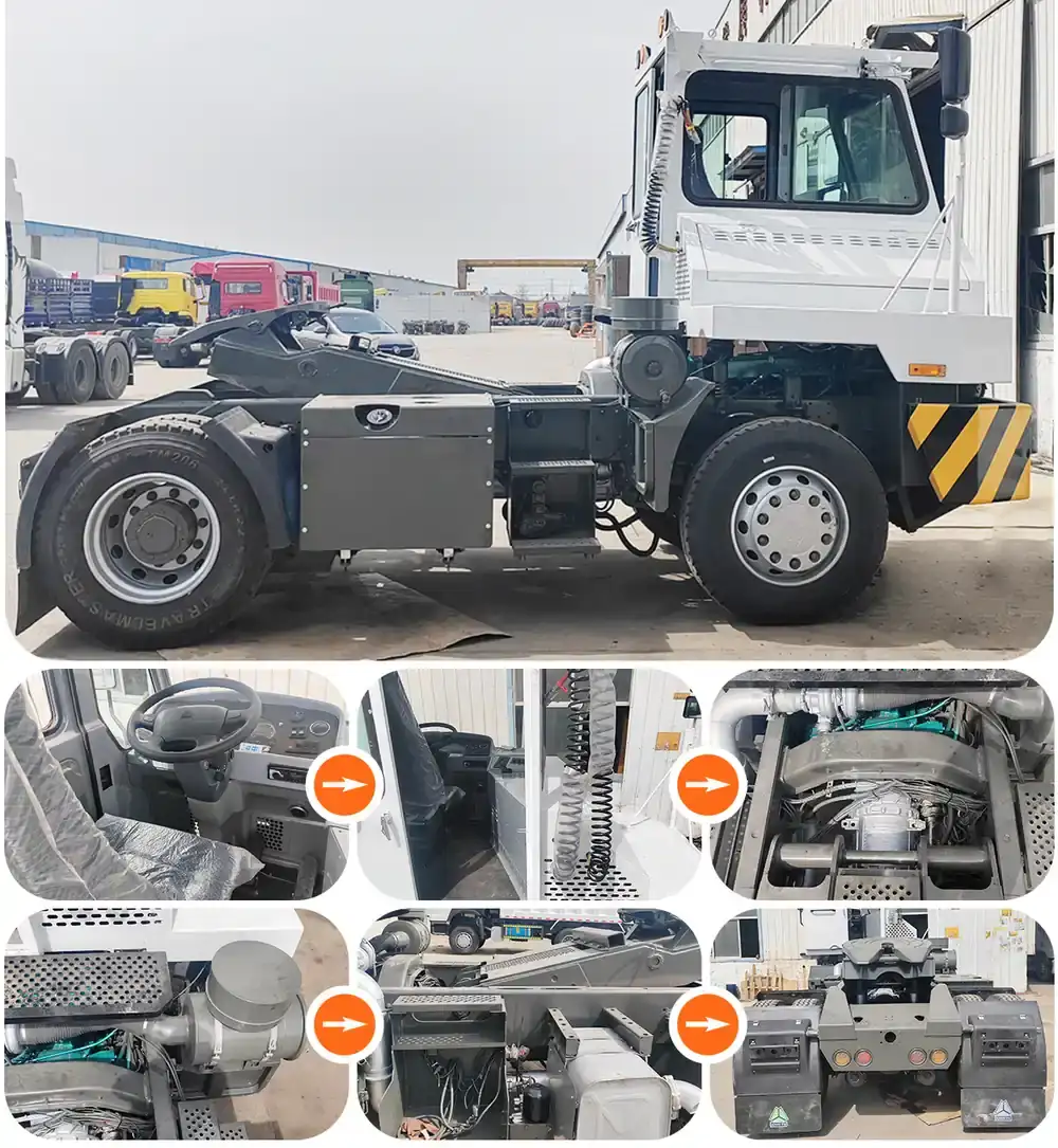Sinotruk Howo Terminal Tractor Detail