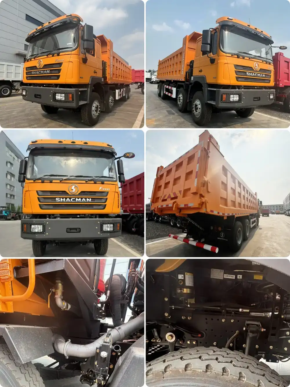 Shacman F3000 8x4 Dump Truck