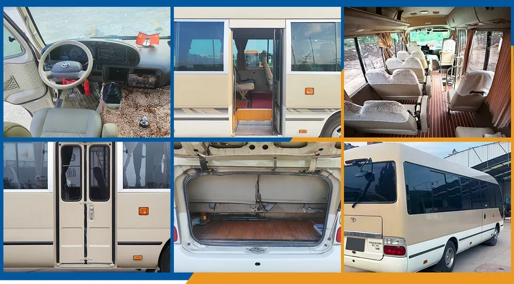 Toyota Coaster Mini Bus Interior