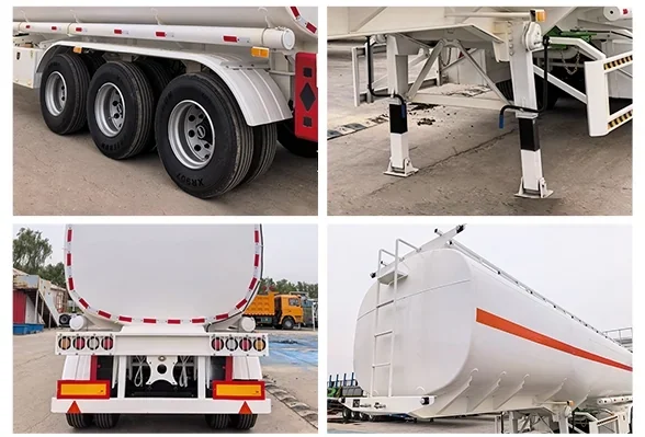 fuel tanker semi trailer detail