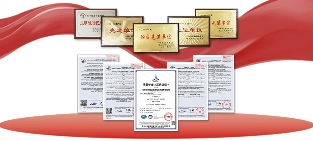 Chengda Certificates SGS BV ISO CCC WMI