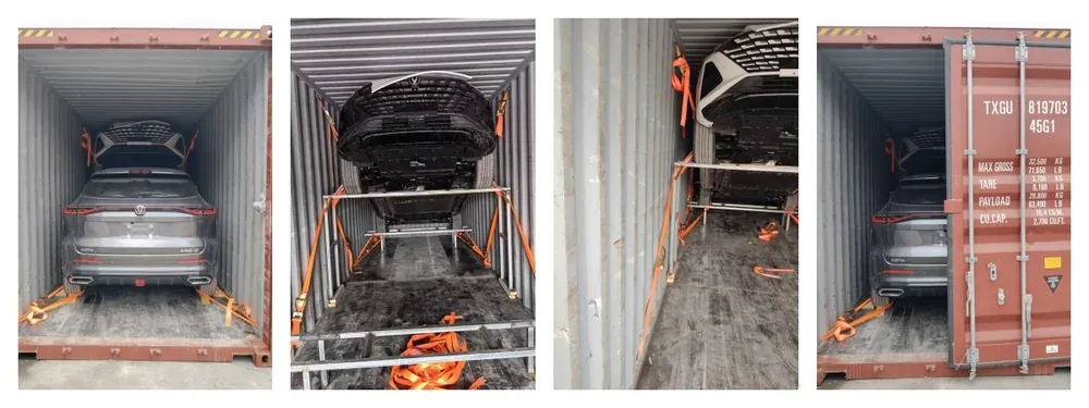 Passenger EVs container shipping to Venezuela