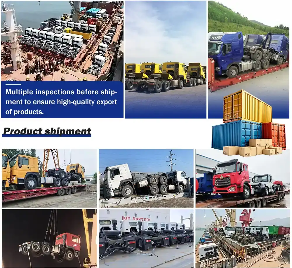 Sinotruk Howo 6x4 Tractor Truck Shipping