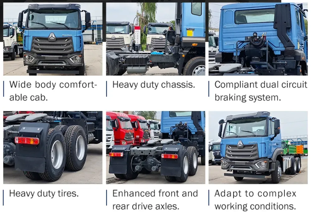 Sinotruk Howo 6x4 Tractor Truck Details