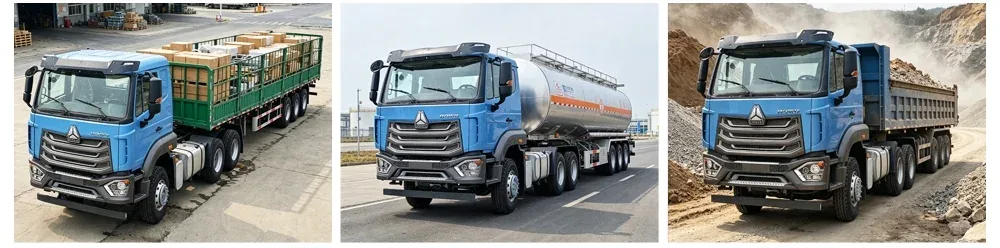 Sinotruk Howo 6x4 Tractor Truck Applications